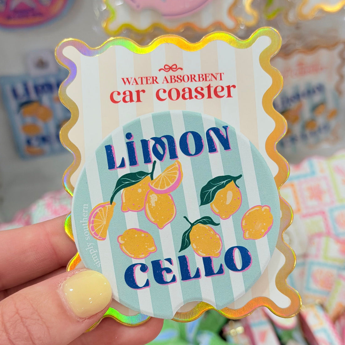 Lemon Car Coaster