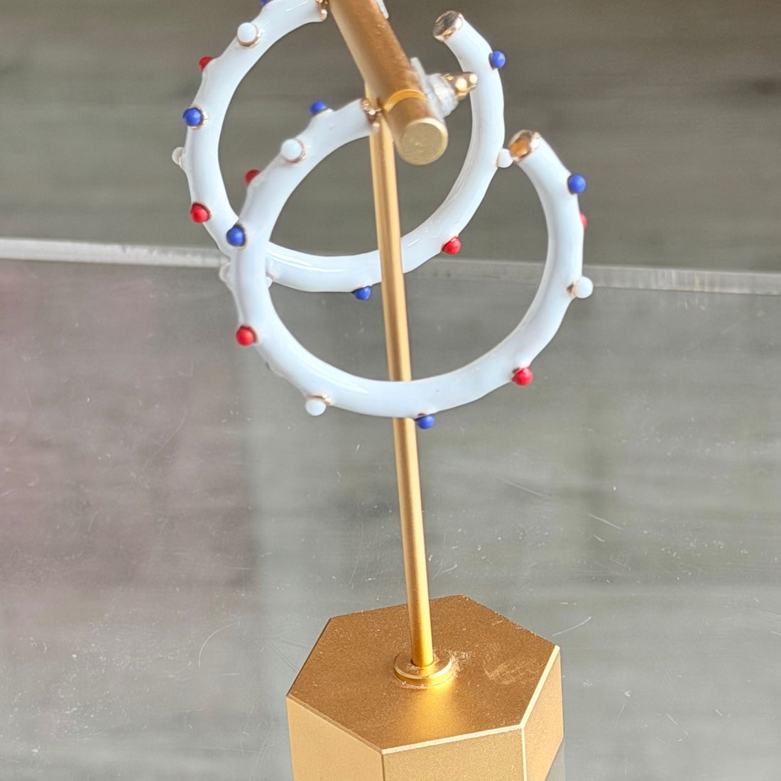 Red, White & Blue Hoop
