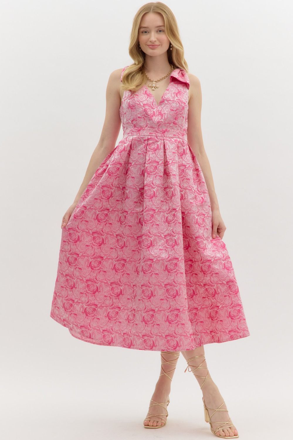Elsie Dress (coral)