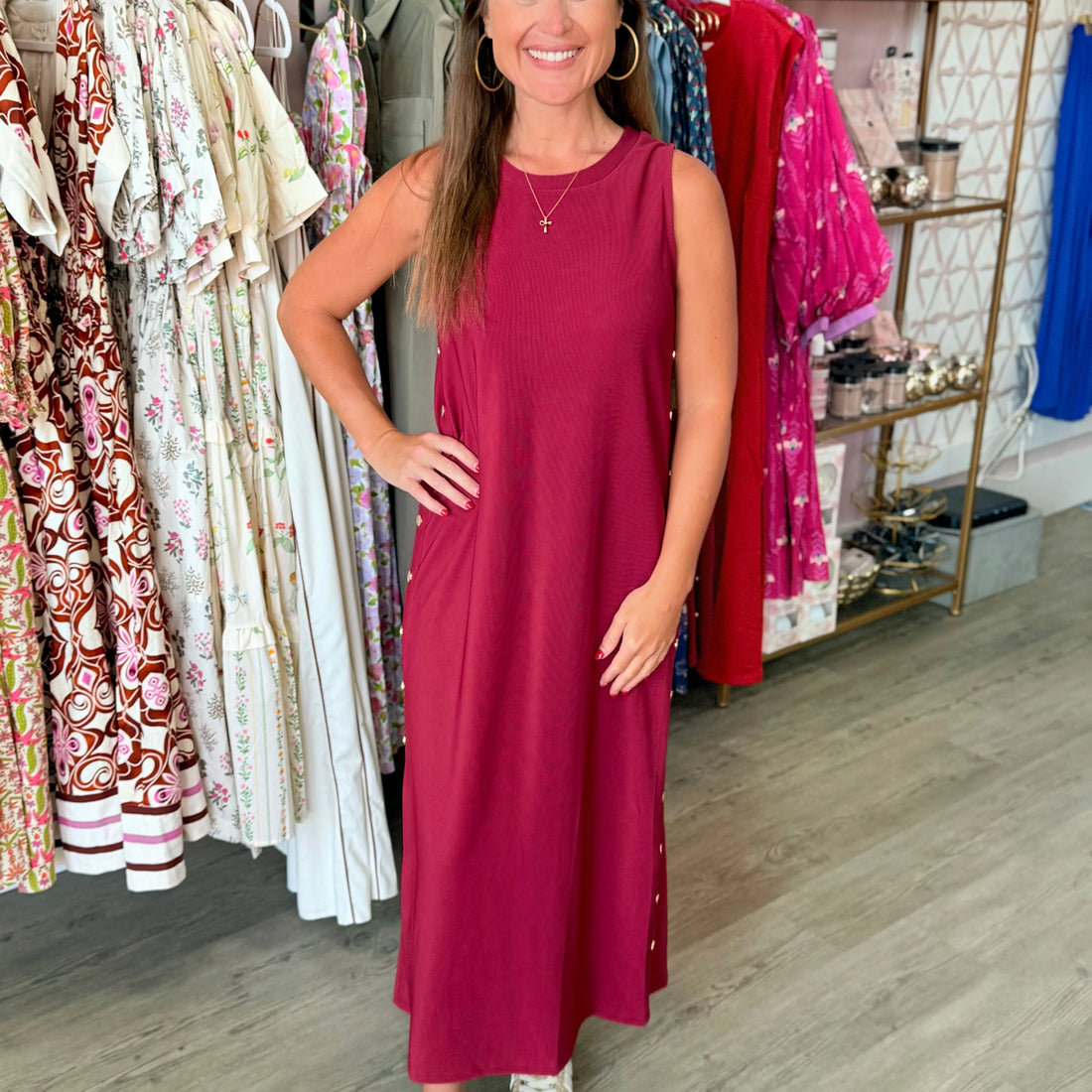 Jackie Dress (cherry)