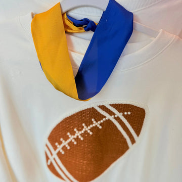 Blue & Gold Scarf