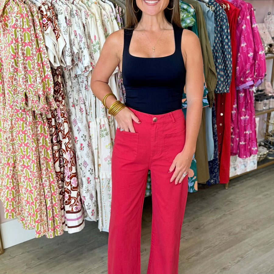 Paislee Pant (red)