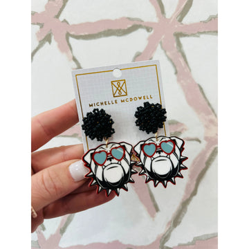 Bulldog Earring