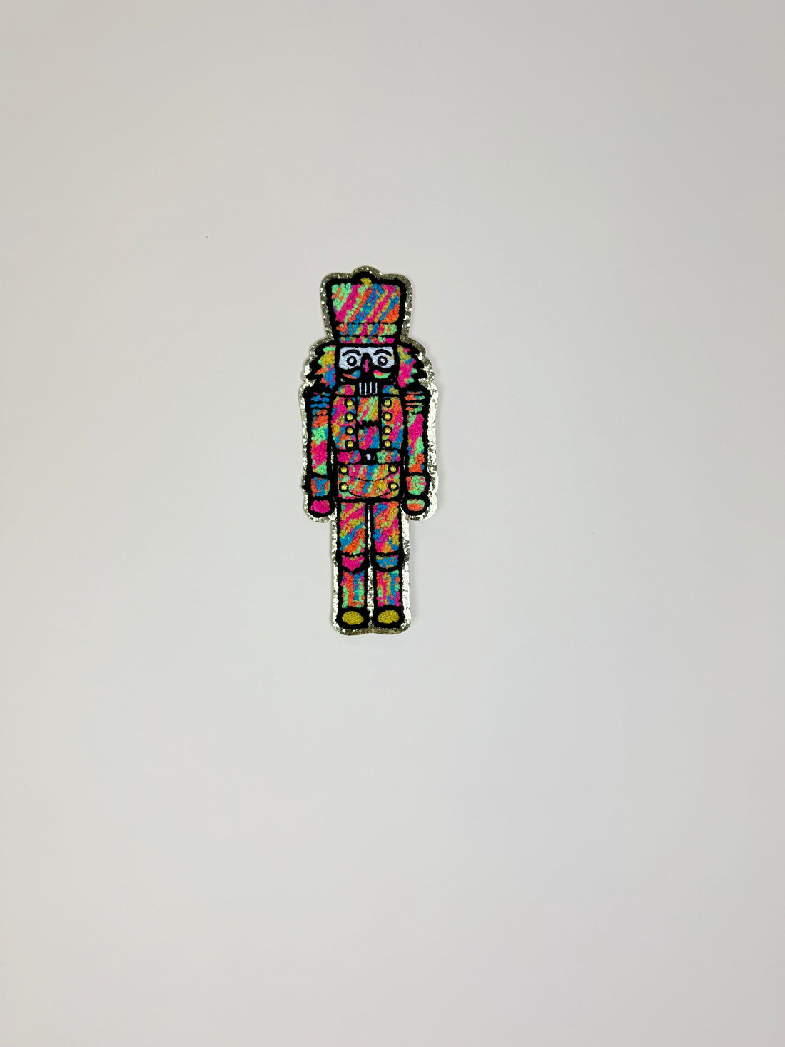 Chenille Nutcracker Patch