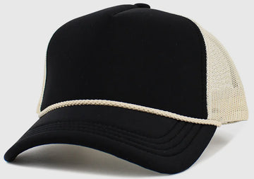 Rope Accent Foam Trucker Hat