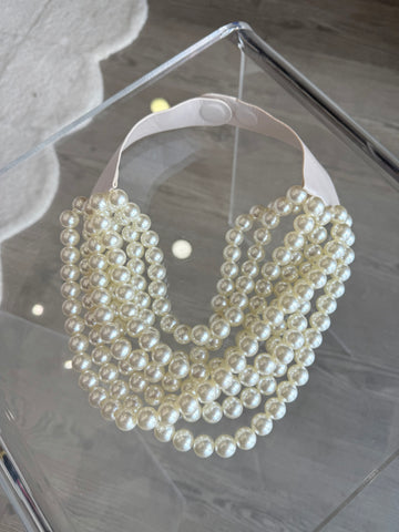 Tori Necklace (cream)