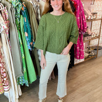 Terrie Knit Sweater (olive)