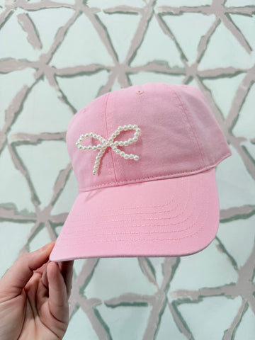 Pearl Bow Cap
