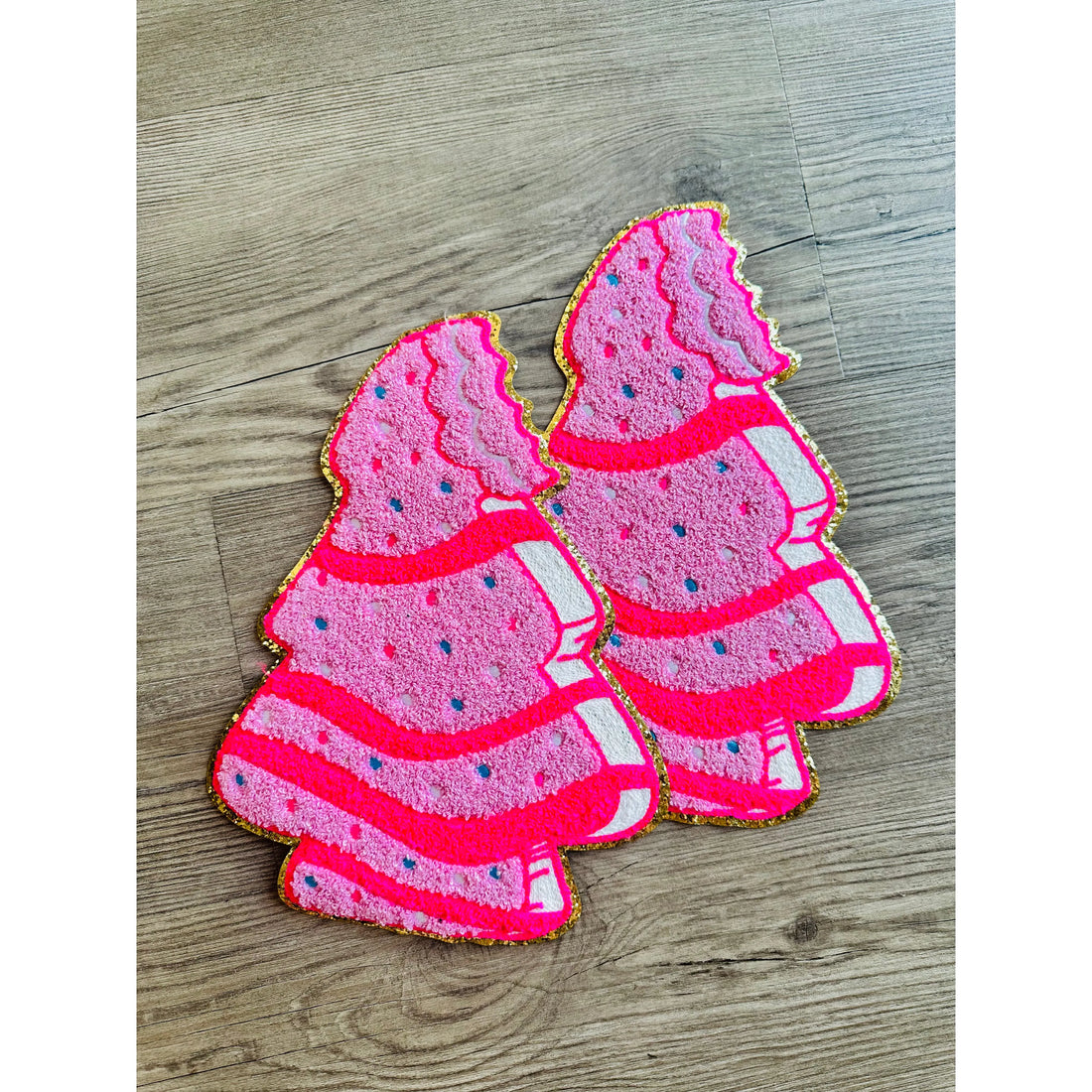 Christmas Tree Chenille Patch