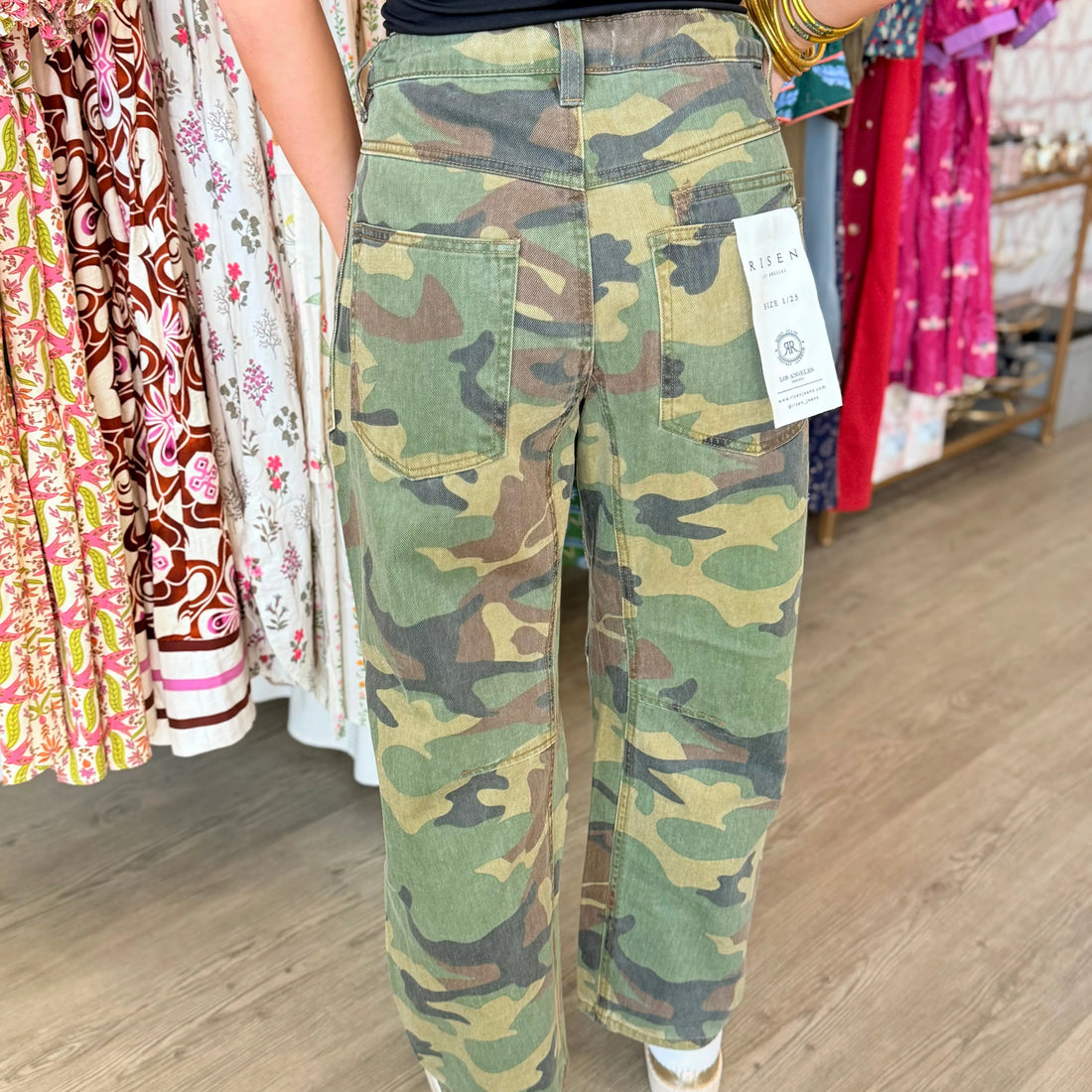 Camo Barrel Pant