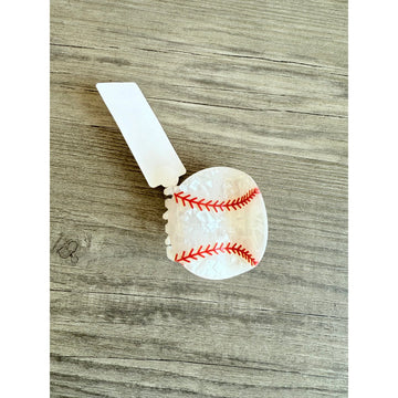 Baseball Hair Clip