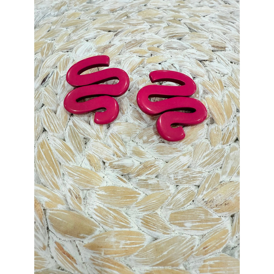 Ernest Earring (pink)
