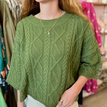 Terrie Knit Sweater (olive)