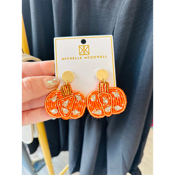 Pumpkin Earring