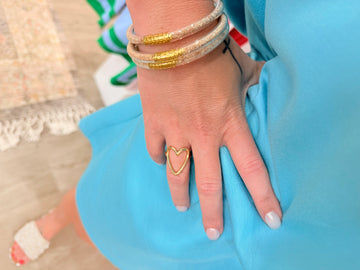 Gold Heart Ring