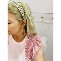 Sequin Ruffle Sleeve Top