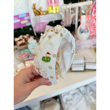 Golf Knotted Headband