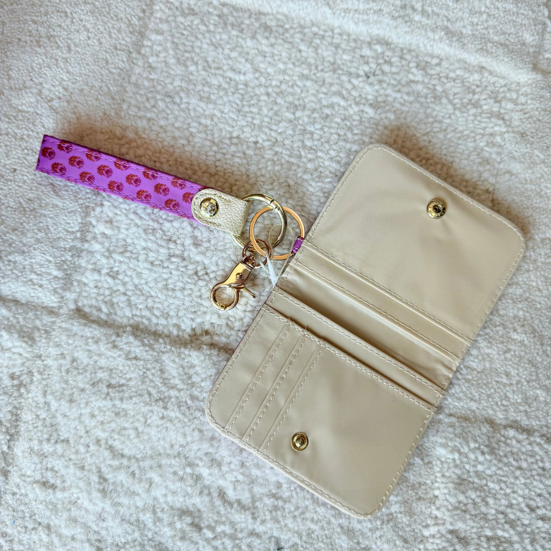 ID Wallet (pink floral)