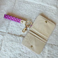 ID Wallet (pink floral)