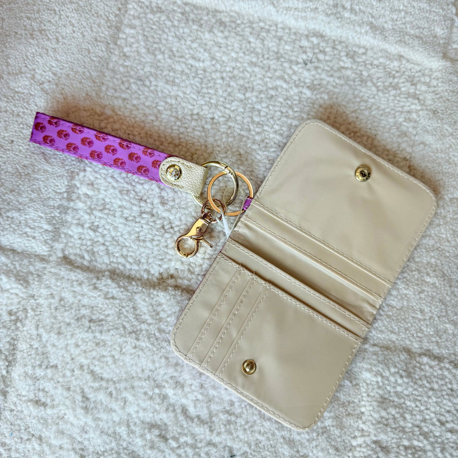 ID Wallet (pink floral)