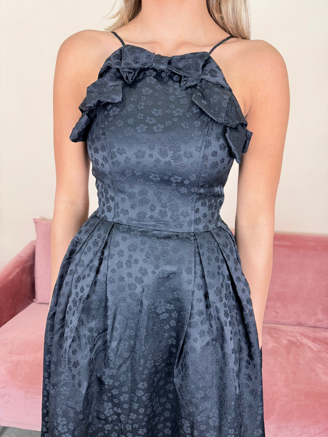 Bow Midi Dress