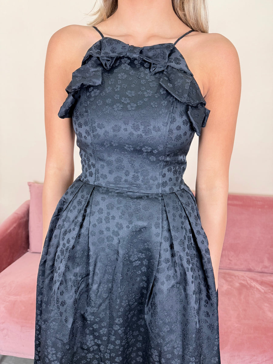 Bow Midi Dress