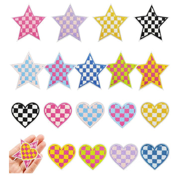Checkered Trucker Patch