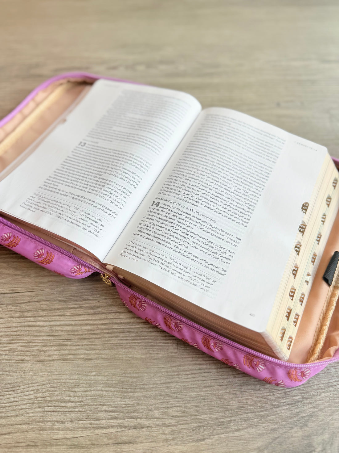 Bible Cover Pink
