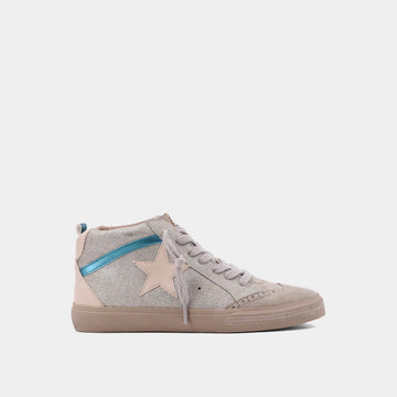 Paulina Sterling Woven Sneaker