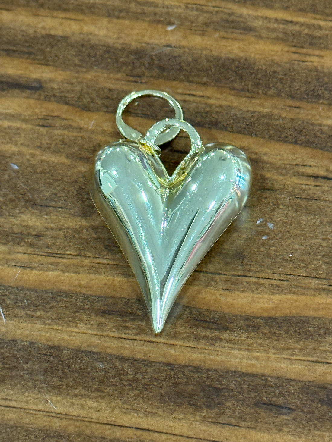 Scarf Charm (gold heart)