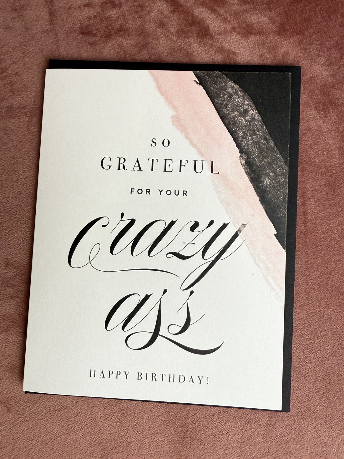 Grateful For You HBD Card