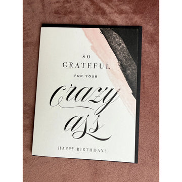 Grateful For You HBD Card