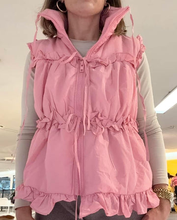 Puffer Bow Vest