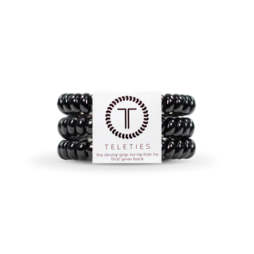 Black Small Teletie