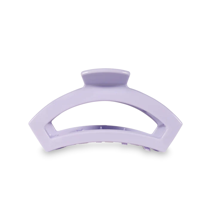 Lilac Open Medium Clip Teletie
