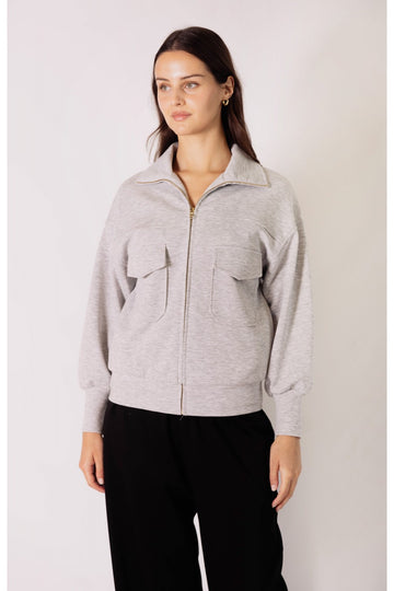 Heather Full Zip Jacket