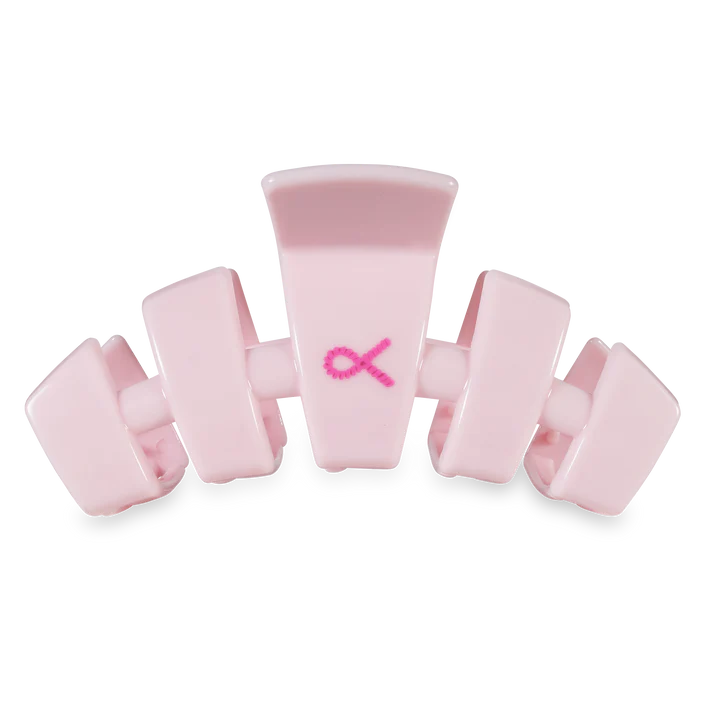 Pink Ribbon Medium Clip Teletie