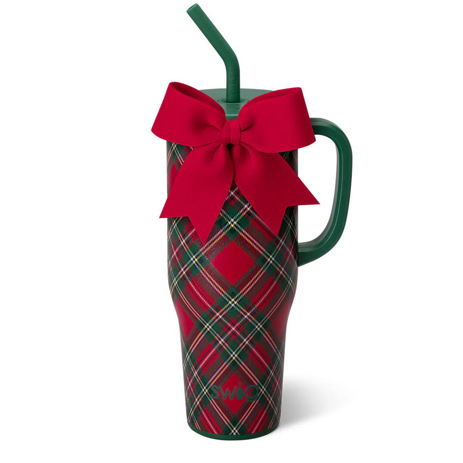 Christmas Plaid Mega Mug 40oz, Swiglife