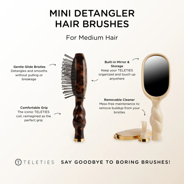 Mini Detangler Brush (Tortoise)