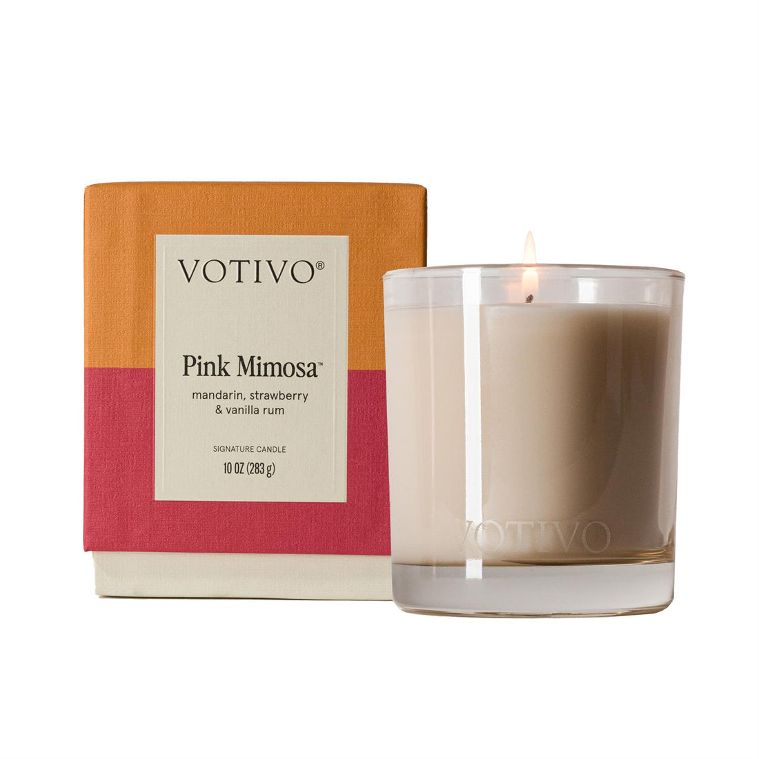 10 oz Signature Candle Pink Mimosa