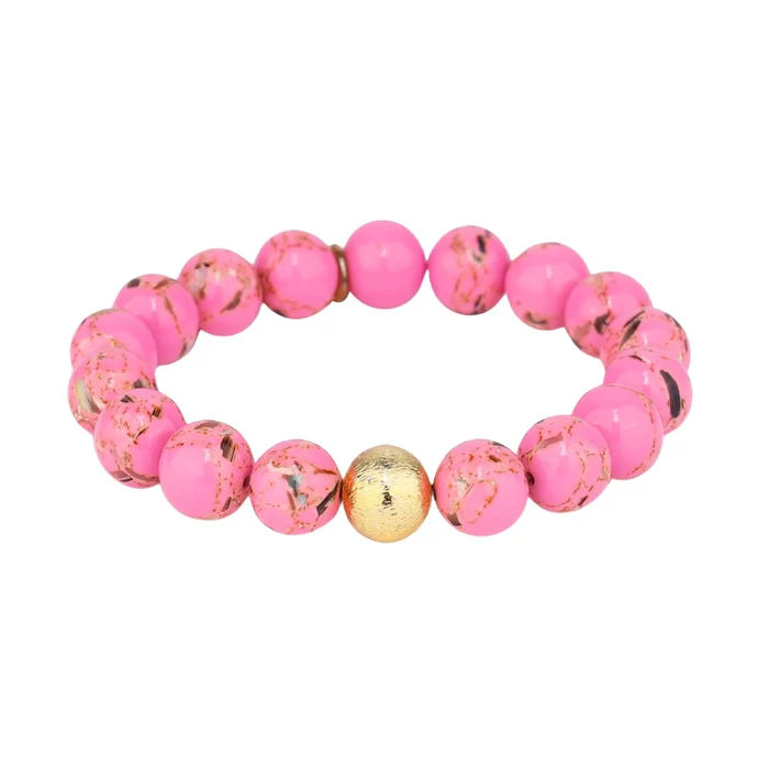 BuDha Girl, Melange Beaded Bracelet