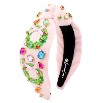 Pink Bling Wreath Headband