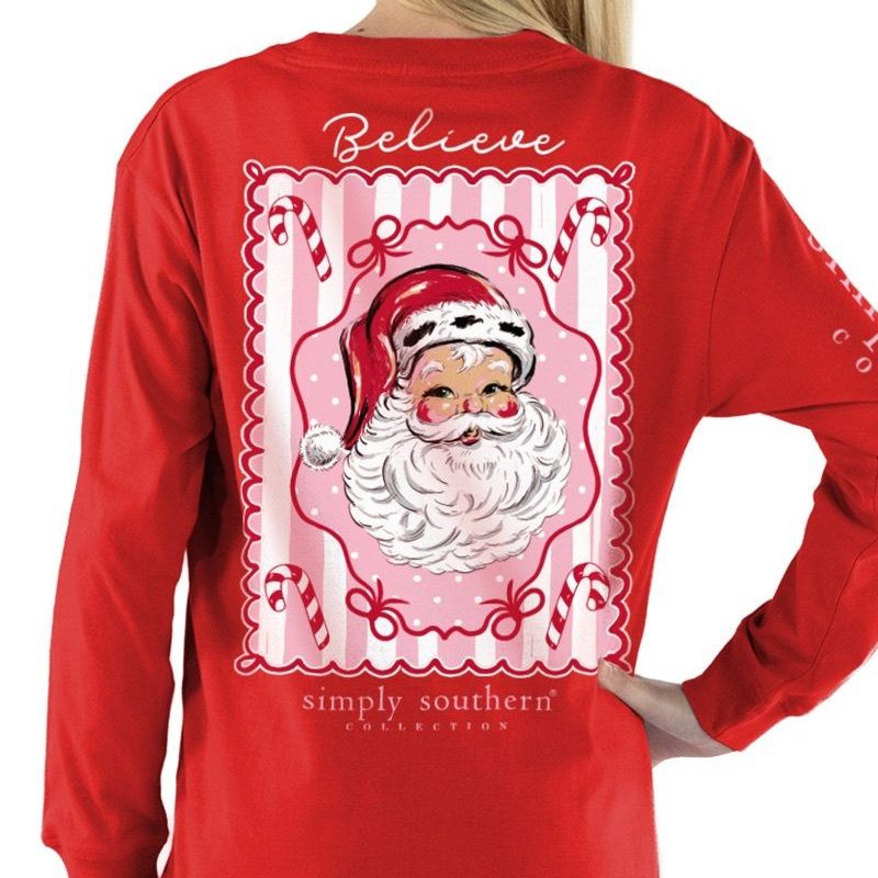 Youth Santa Long Sleeve