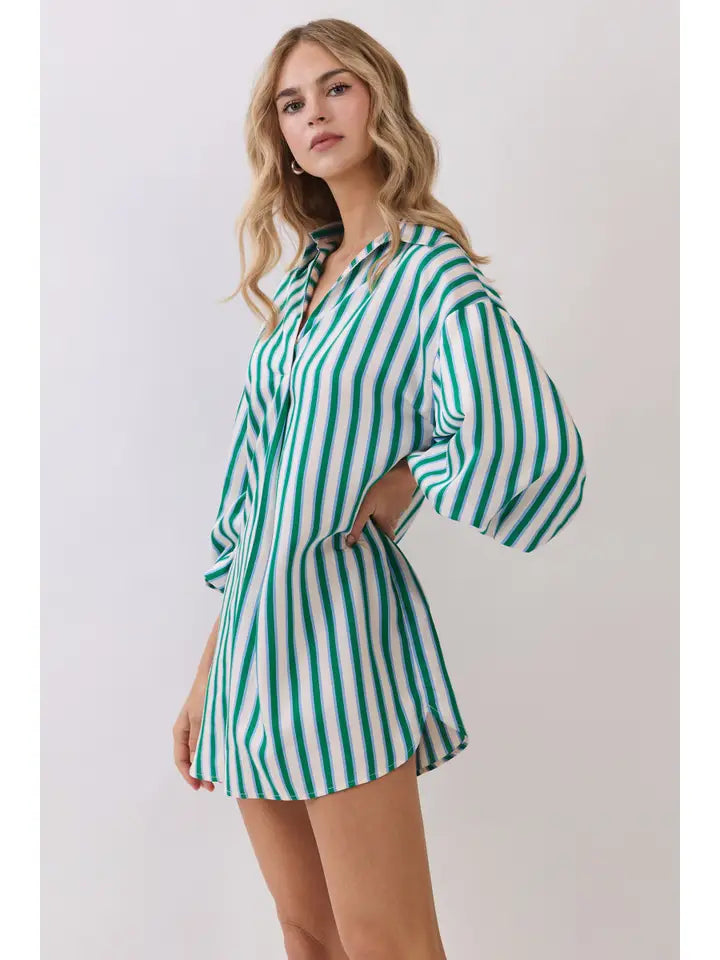 Evelyn Oversized Mini Dress