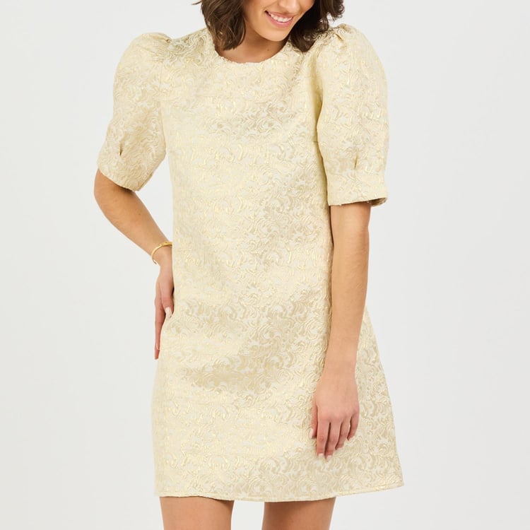 Thea Champagne Dress