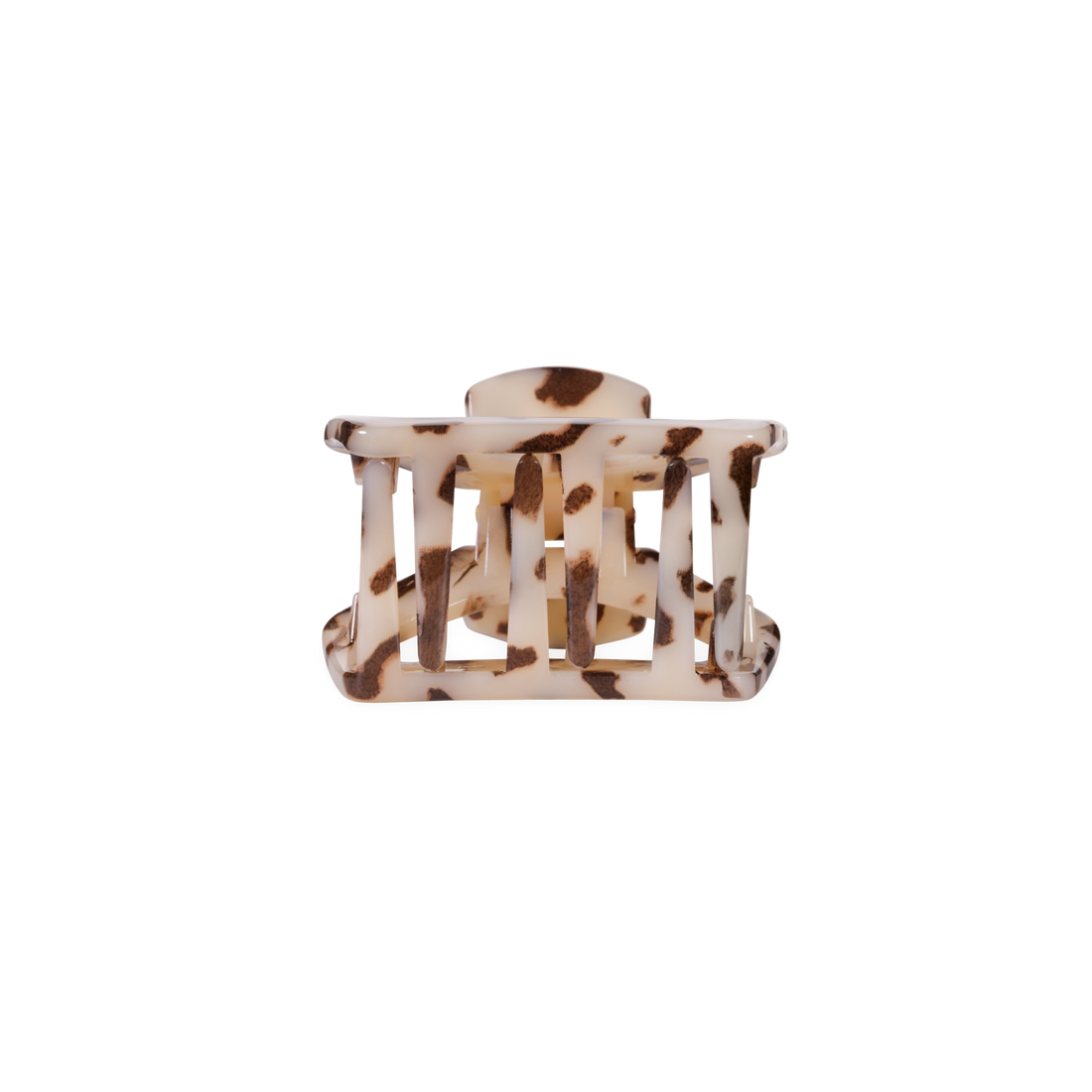 Open Blonde Tortoise, Petite Hair Clip