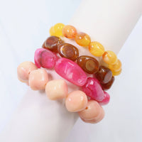 Joplin Marble Beaded Bracelet Set