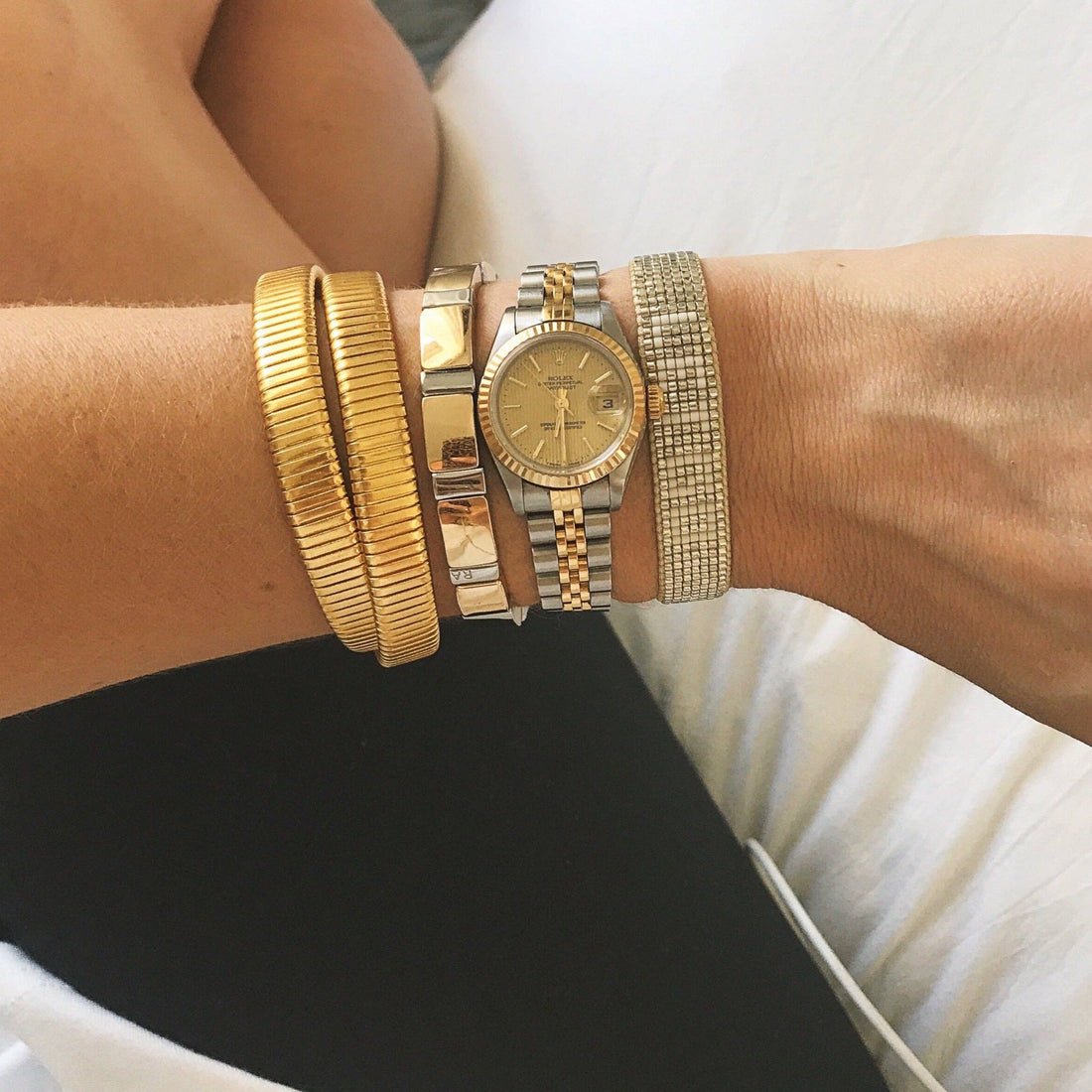 HART - Metallic Let Go Beaded Bracelet
