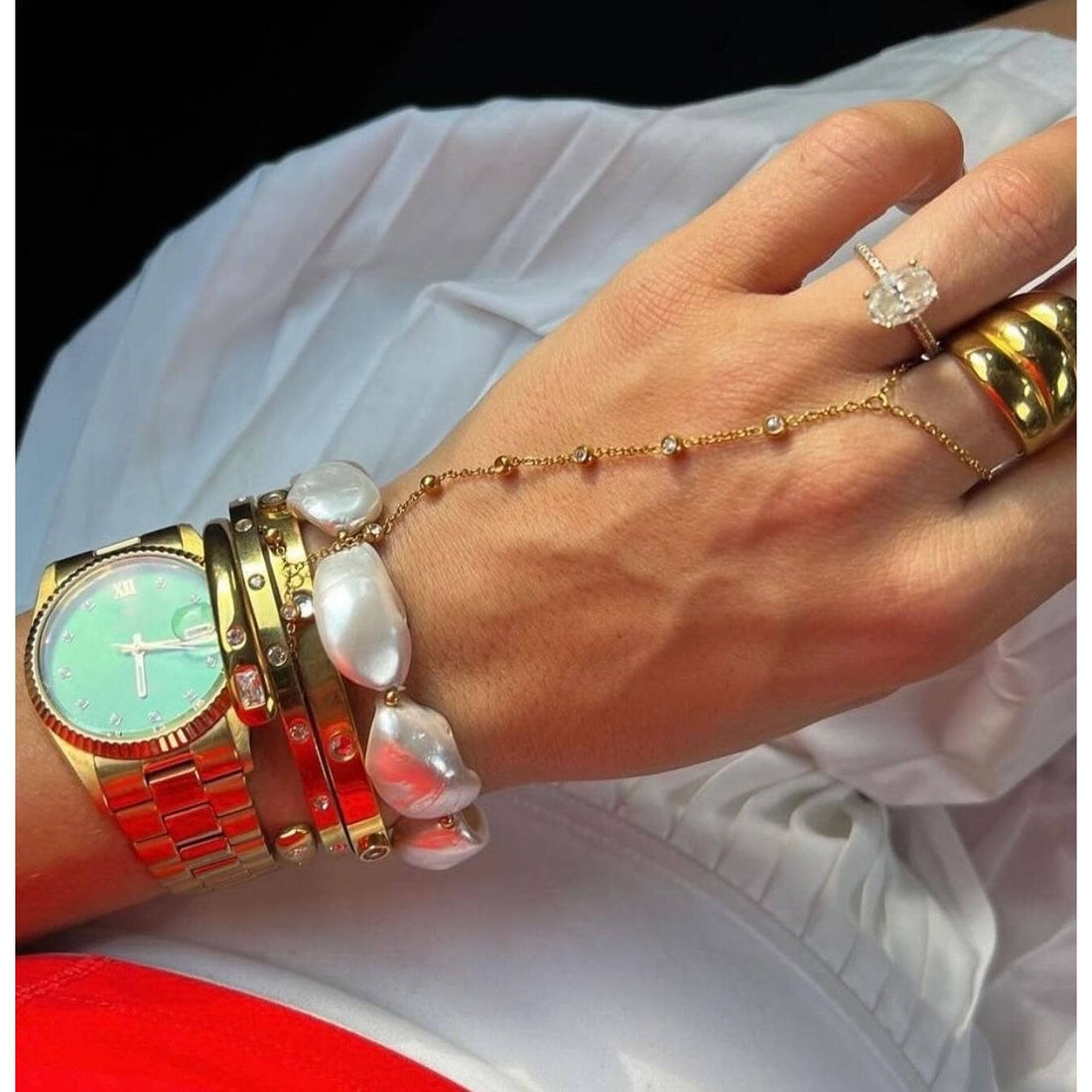 Diamond Hand Chain