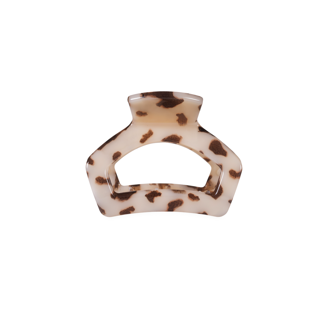 Open Blonde Tortoise, Petite Hair Clip